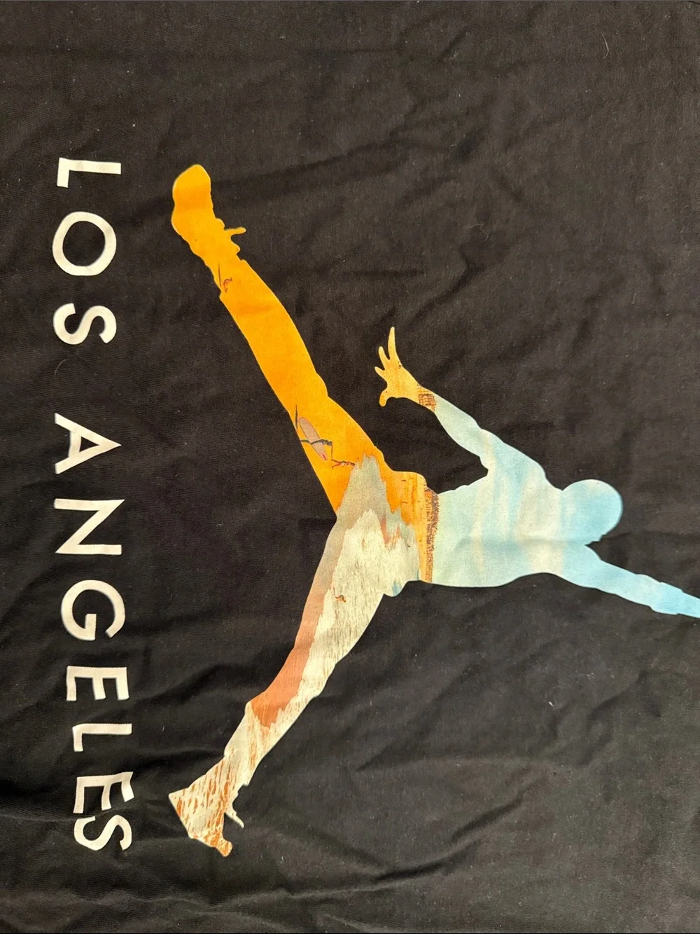 Air Jordan Los Angeles beach Graphic Tee - Black xxl
